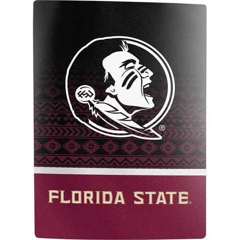 Florida State University Pattern Jersey PS5 Digital Edition Console Skin